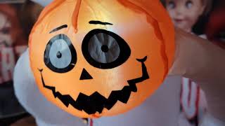 6FT Ghost with Pumpkin Halloween Decorations Outdoor Inflatables!