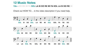 Bass clef (F clef) step-by-step: Learn how to read the note SOL in 2 minutes (12 notes - 2024)