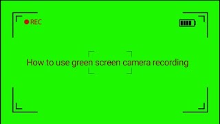CAMERA RECORDING GREEN SCREEN+ USE CROMER KEY screenshot 5