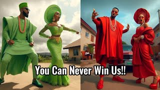 Competitive Couples Refused To Back Down For Each Other Until This Happened. #folktale #africantales