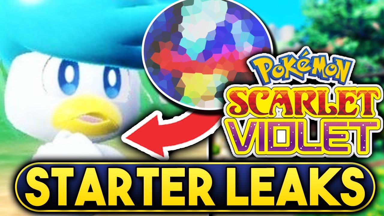 Pokémon Scarlet and Violet - Leaks Compilation / X