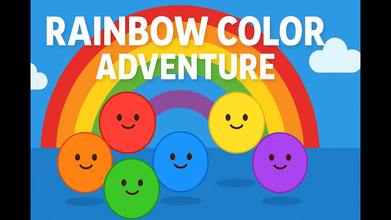 Rainbow Color Adventure | Learn Colors for Kids | Fun Educational Story Time