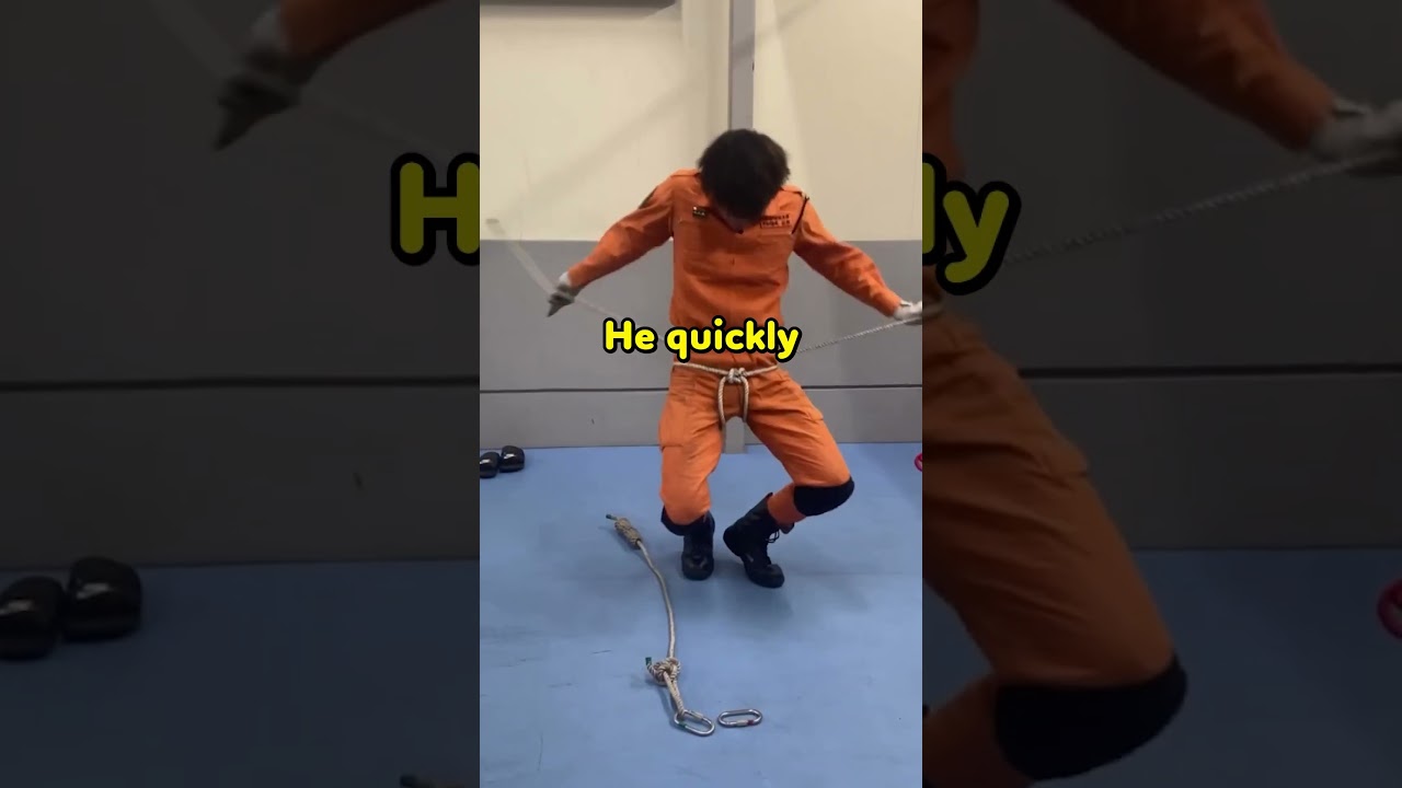 This Is How Fast Firefighters Need To be 😯