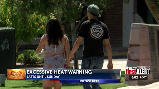 Borderland to continue to see high temperatures