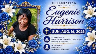 Celebration of Life for Eugenie Harrison