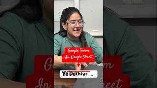 ☑️ Google Form Create in Google Sheet #share #excel #trending #exceltips #like #googleform #sheet