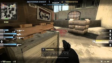 Cs:GO de_Dust 2 B Bomb defending Spot