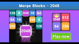 Merge Blocks - 2048 Number Puzzle screenshot 5