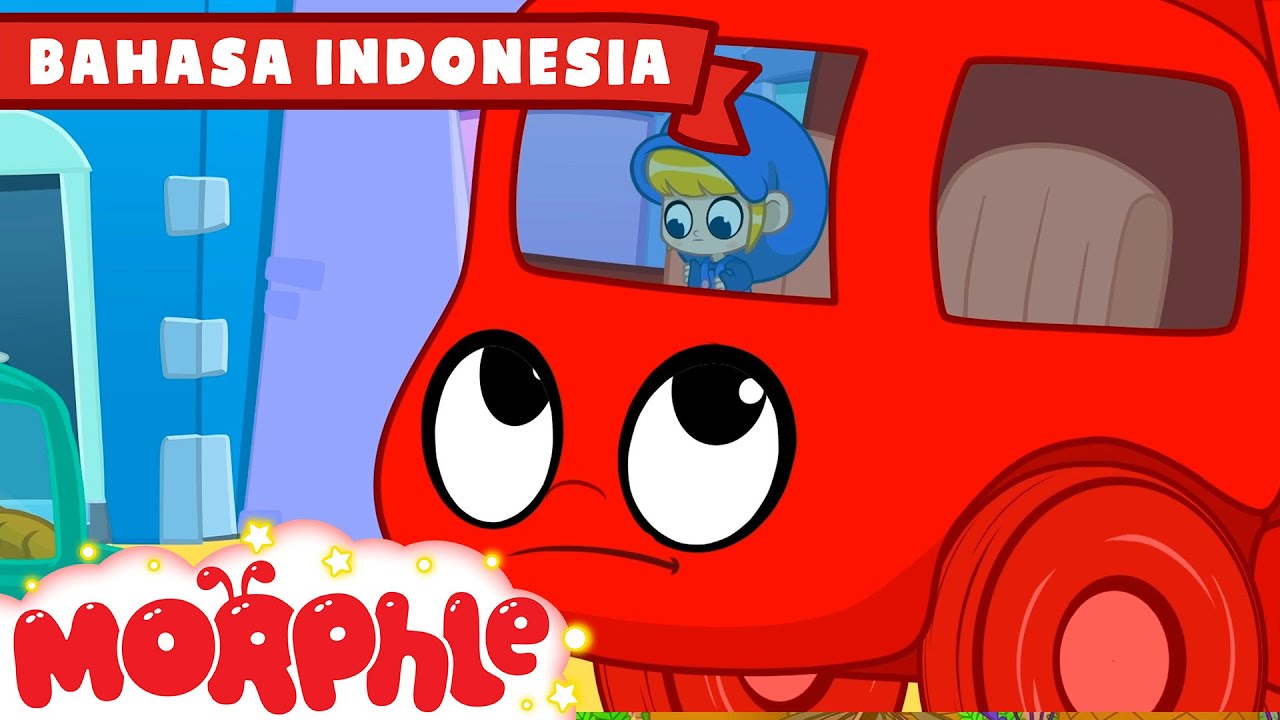 ⁣Ang aking Malaking Pulang Trak | Morphle dalam bahasa Indonesia | Video untuk Anak-Anak