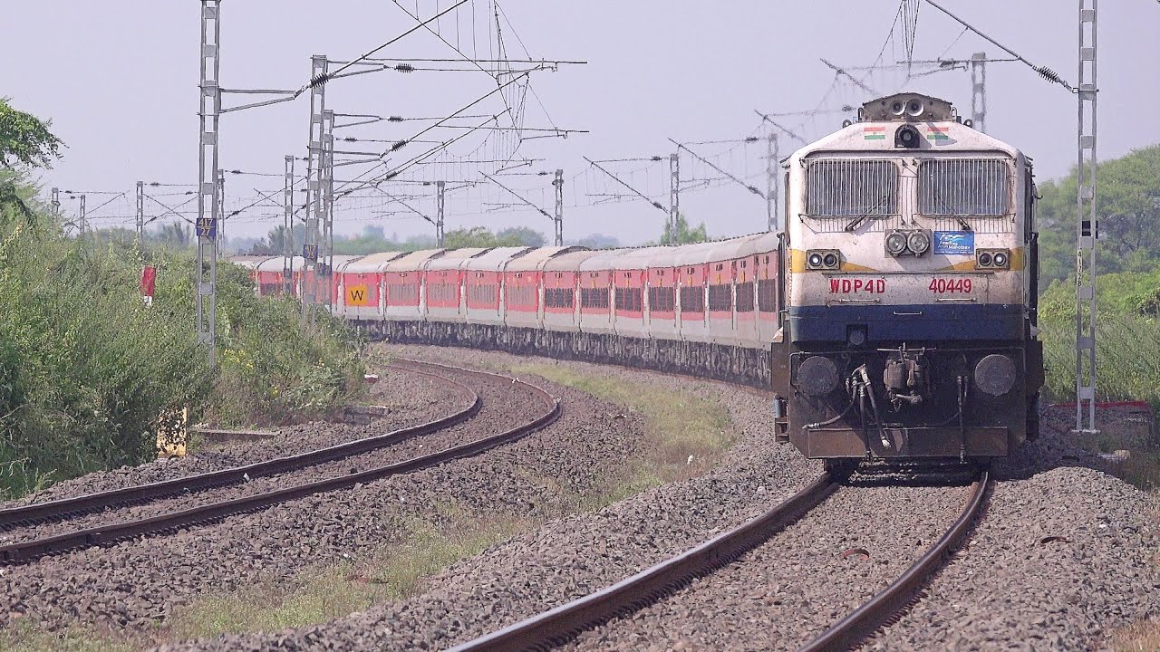 16-in-1 Hi-SPEED DIESEL & ELECTRIC TRAINS STORMING @ 130KMPH ON CHENNAI - MUMBAI LINE OF CR😍: VOL. 3