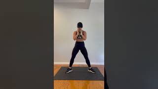 Dumbbell Goblet Sumo Squat