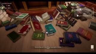Librarian: Tidy Up The Arcane Library // TRUE MAGICLESS RUN (No Commentary)