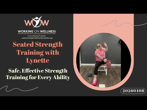 Seated Strength Training with Lynette | Full-Body Chair Workout | April 8, 2026