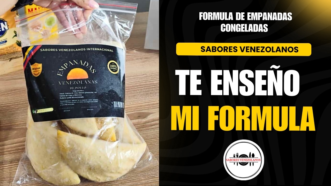 COMO HACER EMPANADAS CONGELADAS PARA VENDER | Genera Ingresos 🤑| @SABORES VENEZOLANOS