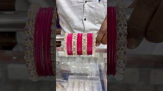 Rani Adi Bangels set bridal ❤️#bangles #youtubeshorts #@Shiv-co #bridalbangles