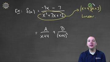 Partial Fraction Decomposition: Linear Factors (Calculus)
