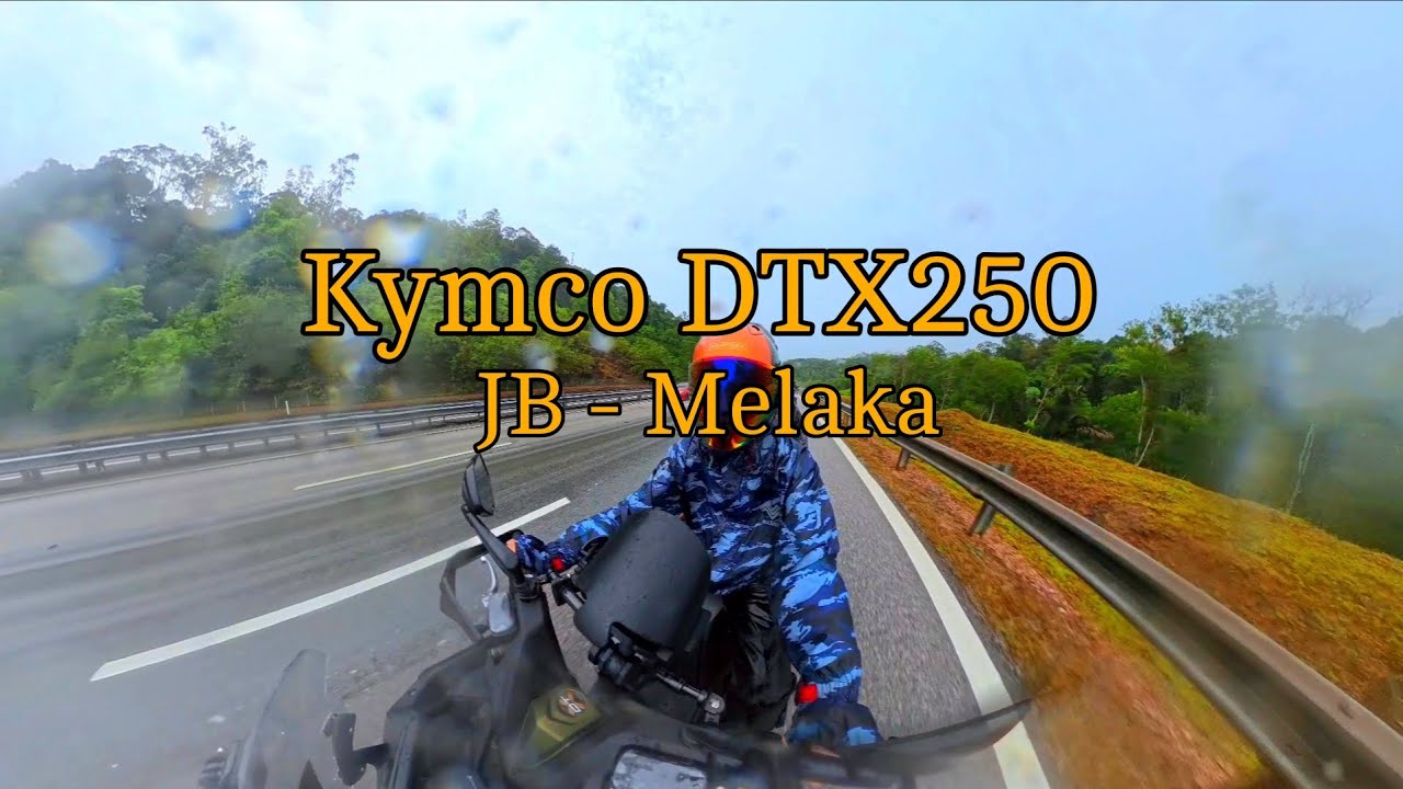 SOLO BIKE DOUBLE RIDE - KYMCO DTX250 | JB - MELAKA
