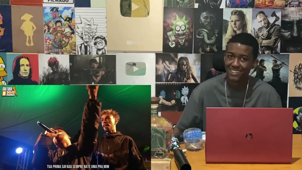 Jhony REACT - AS RIMAS MAIS ENGRAÇADAS DAS BATALHAS🔥!