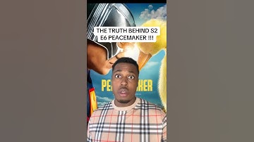 THIS PEACEMAKER PLOT TWIST IS CRAZY 😱 #shorts