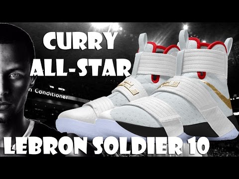CURRY ALL STAR COLORWAY NIKE LEBRON SOLDIER 10 CUSTOM NIKE YOU CAN MAKE JORDAN 1 ROYAL BLUE ON NIKE ID (SCOOP208) YouTube