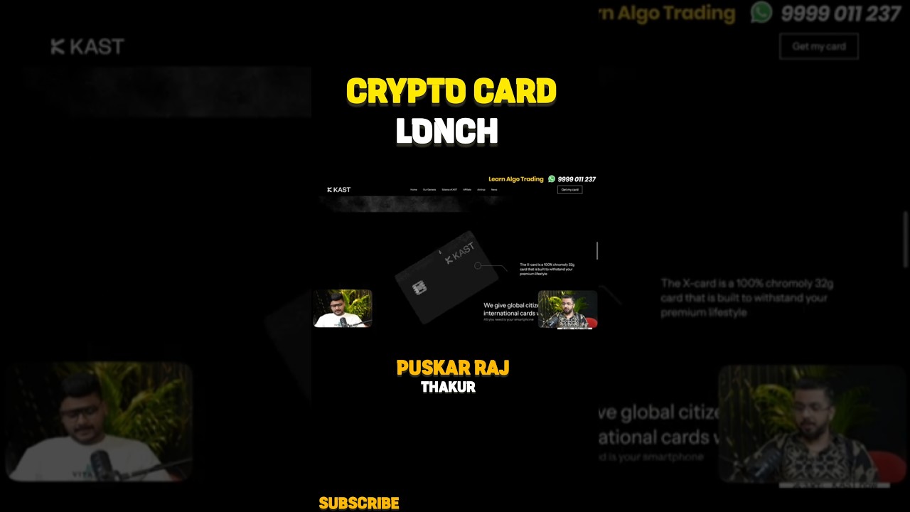 FAKE CRYPTO CARD Exposed? | Is KAST CARD Real or SCAM? | Pushkar Raj Thakur Reacts! 