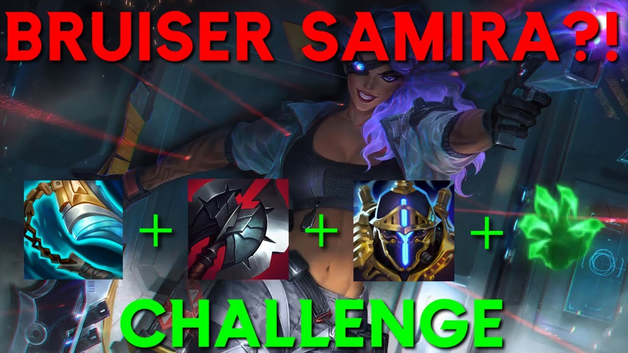Bruiser Samira Challenge: Can Grasp + Bruiser Build Work in Diamond Mid Lane? (Patch 14.23)
