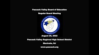 PVRHSD Board Meeting 2022-08-29