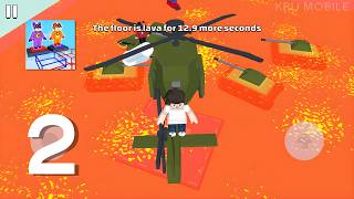 Parkour Master: Obby Games - Gameplay Walkthrough Part 2 - The Floor is Lava (Android, IOS) screenshot 3