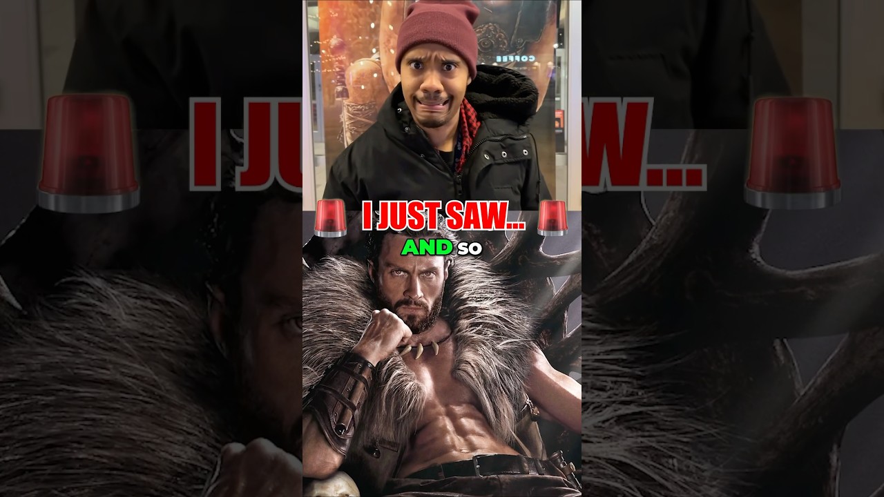 I JUST SAW KRAVEN… | KRAVEN Out of Theater REACTION 😬