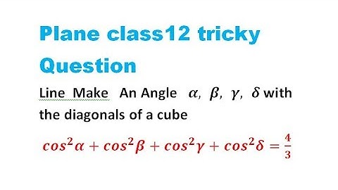 Plane  Class 12  Chapter  11  cbse   Ncert  Example  26 Plane 3-D Geometry
