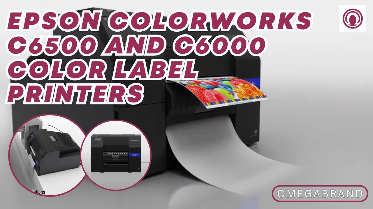 Epson ColorWorks C6500 and C6000 Color Label Printers Introduction Video | OmegaBrand