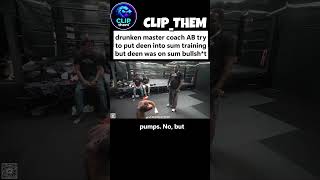 Coach AB not feeling Deen's technique 🤣🤣 #adrienbroner #deenthegreat #shorts #boxing #viral #hood