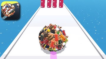 Humans Roll Gameplay Walkthrough part 1 (iOS,Android ) All Levels