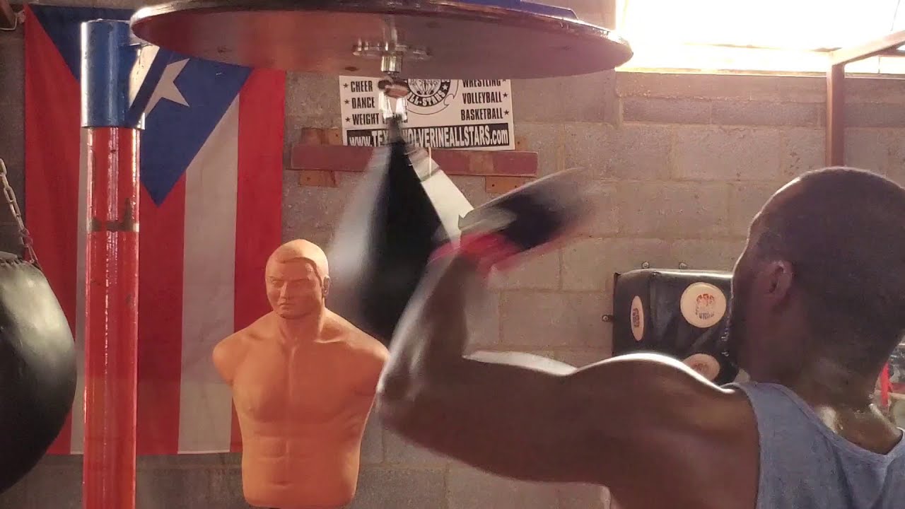 Training: Working on my Speed Bag Skills