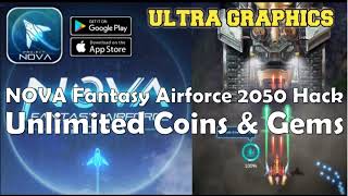 NOVA Fantasy Airforce 2050 Hack 2023 (Step-by-step) - Free Coins & Gems - Android/IOS screenshot 5