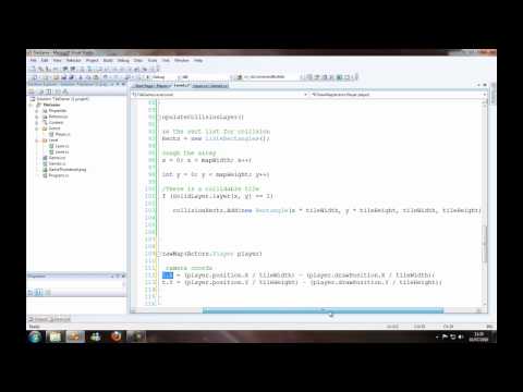 XNA/C# Basic tile game/engine tutorial - Part 3