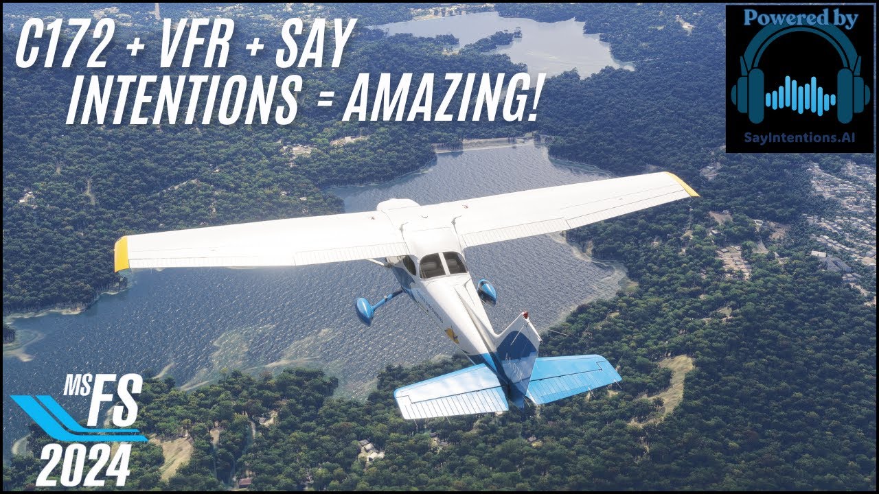 MSFS 2024 - Trying out SayIntentions AI - VFR Flying in Puerto Rico ...