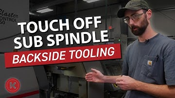 How To Touch Off Sub Spindle and Backside Tooling on a Swiss Lathe