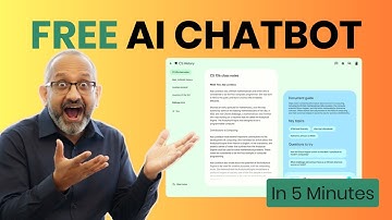 Build a FREE AI Chatbot in 5 Minutes with Google NotebookLM