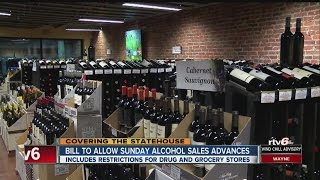Bill to allow Sunday alcohol sales moves forward