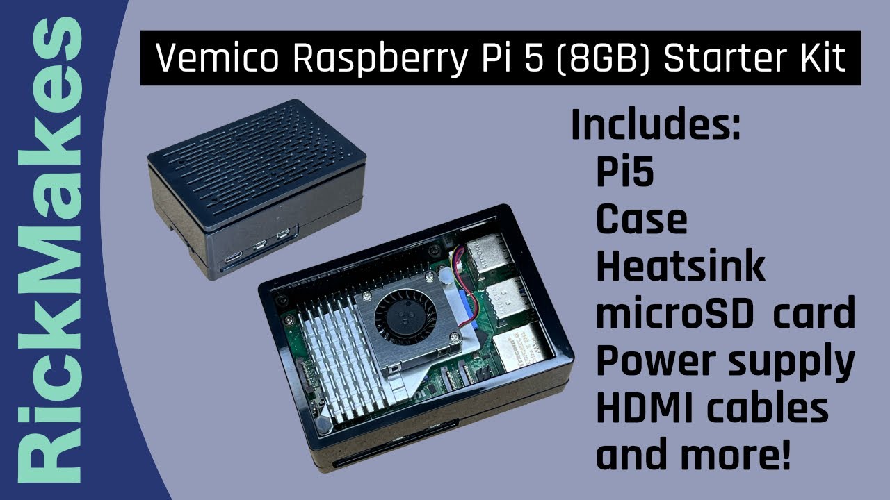 新品　Vemico Raspberry Pi5 16GB Kit Amazon.com: Vemico for Raspberry Pi 5 16GB Kit with Pi 5