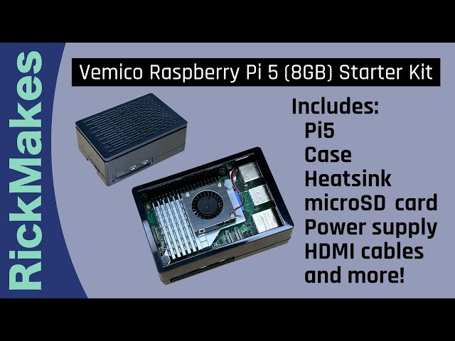 新品　Vemico Raspberry Pi5 16GB Kit Amazon.com: Vemico for Raspberry Pi 5 16GB Kit with Pi 5