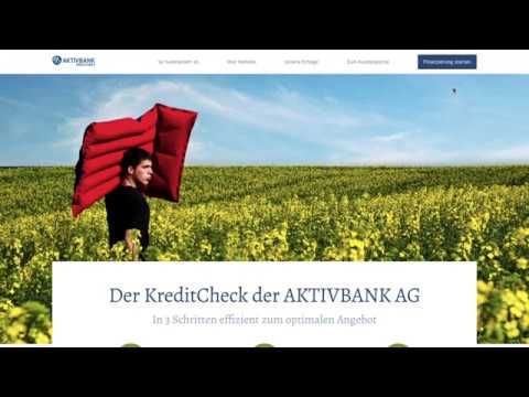 AKTIVBANK KreditCheck - Schnelle Zugänge zu Fördermaßnahmen