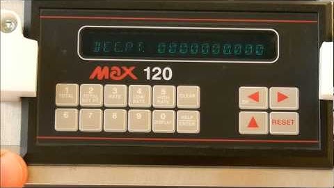 Programming Max Model 120 Indicator (Panel Mount Display)