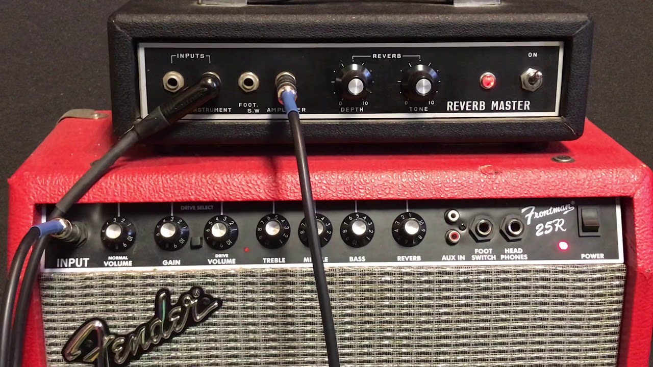 Japan Reverb Master Vintage Spring Reverb Demo YouTube
