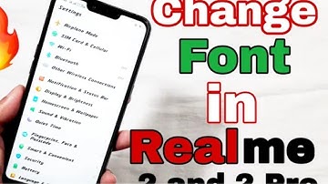 FONT CHANGE IN REALME 2 PRO AND REALME C1||ALL REALME DEVICES
