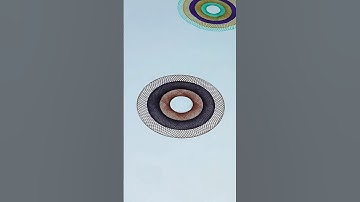 How many circles were drawn?? 🤔 #2025 #shorts #spirograph #satisfying