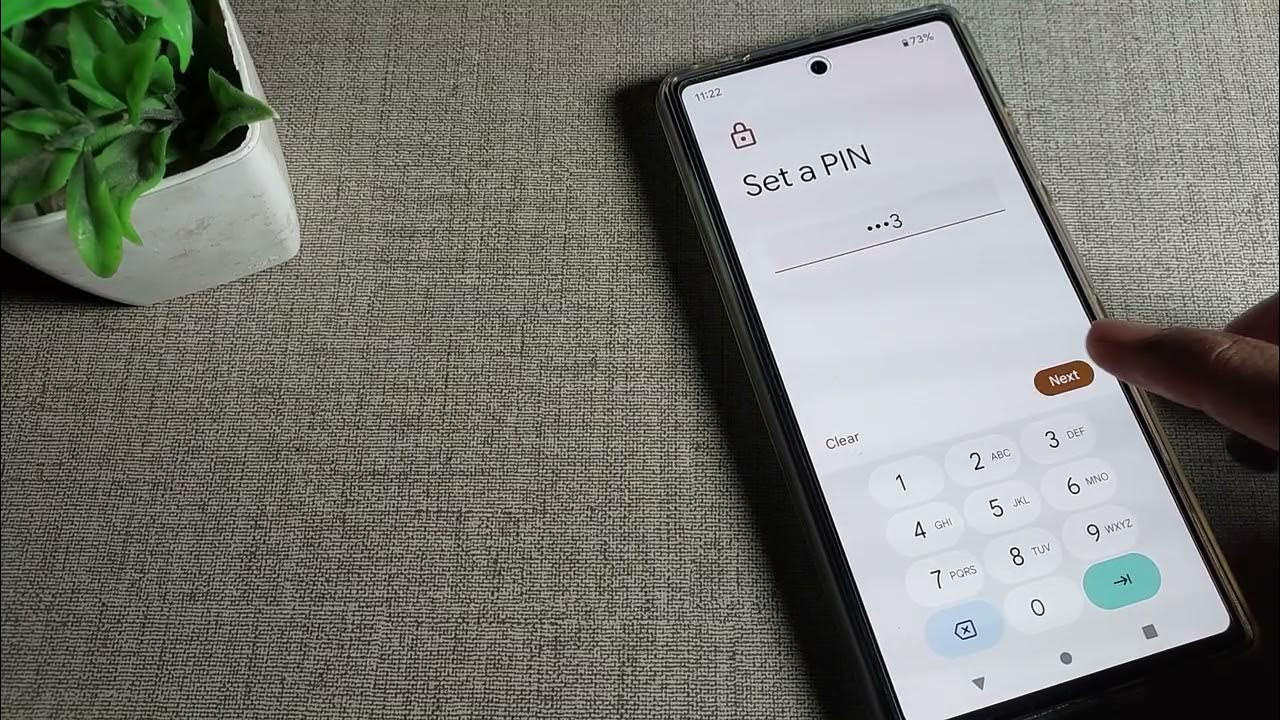 Change Password Google Pixel