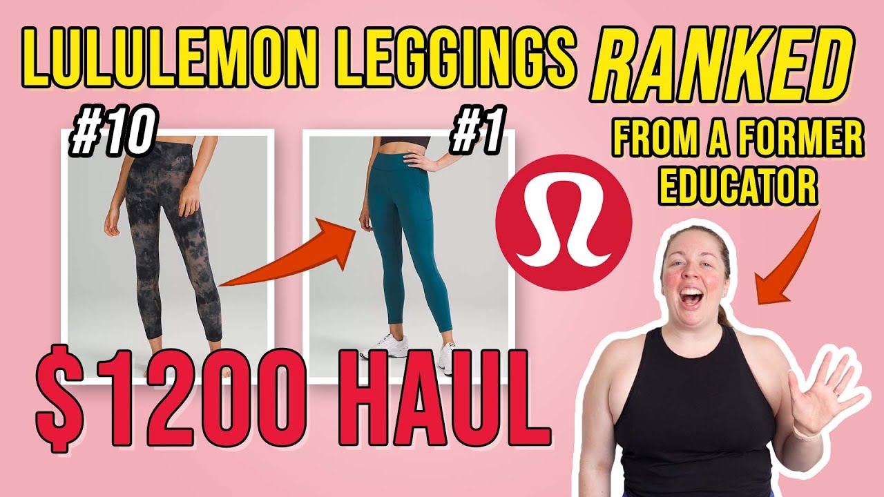 What are THE BEST lululemon Leggings in 2021? Ranking 10 of the