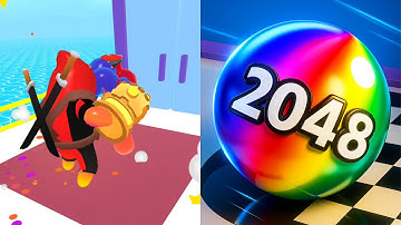 Join Blob Clash Deadpool Vs Ball Run 2048 – Max All Levels Gameplay (Android/iOS) Ep 487